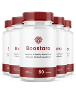 (5 Pack) Boostaro, Boostaroo Male Virility Blood Flow Supplement (300 Ca... - £86.55 GBP