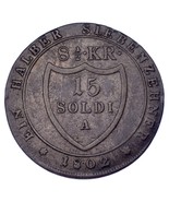 1802-A Italian States Gorizia County 15 Soldi Km #48 VF Condition-
show ... - $1,722.68 MXN