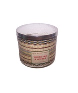 Bath &amp; Body Works White Tea &amp; Ginger Scented 3 Wick Candle 14.5 oz - $834.16 MXN