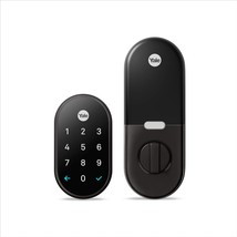 Tamper-Proof Smart Lock For Keyless Entry From Google Nest X Yale, Black... - $324.98