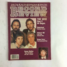 October 1982 Record Review Magazine The Who How it All Began Sonny Rollins Judas - £21.57 GBP