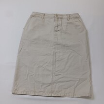 Gap Women's Beige/Khaki Cotton Denim Skirt Size 6 Waist 30" image 12