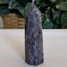 Sphalerite Crystal Tower W Purple Fluorite Crystals Positive Energy Ston... - $17.45