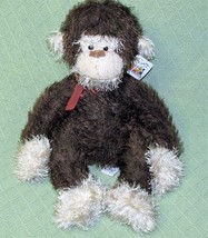 Russ Shakes Chimp Talking Animal Junction Plush Stuffed Animal Brown Tan Fuzzy - £12.34 GBP