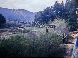 1968 Bear Mountain Mc Skunk Jct Roaring Camp Train Felton California 35mm Slide - £4.37 GBP