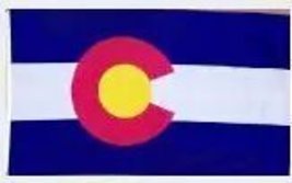 Colorado US State Flag: 3x5foot poly - £3.85 GBP