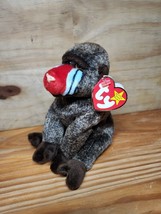 Ty Beanie Baby - CHEEKS the Baboon - MINT with MINT TAGS - £3.44 GBP