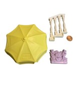 Lot Of Vtg Playskool Doll House Front Porch &amp; Sun Deck Chairs ACCESORIES... - $20.22 CAD