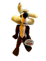 Wile E Coyote Plush Doll 12&quot; Stuffed Toy Figure With Tags Ace 1996  Loon... - £14.03 GBP