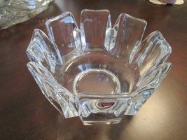 ORREFORS Sweden Crystal Bowl VASE 4 1/4 X 7 1/4&quot; and 4 x 6 pick1 (Letter: a- Sma - $94.07+