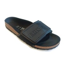 Birkenstock Tema Birko-Flor Womens Size 8 Mens 6 Sandals Slides Black EU 39 - $90.98