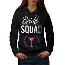 Wellcoda Bride Squad Bachelorette Womens Hoodie - £32.19 GBP