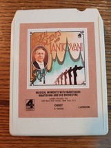 Musical Moments with Mantovani Orchestra - 8 Track Tape Cartridge Cassette - £4.22 GBP