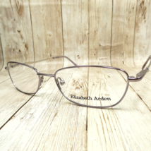 Elizabeth Arden Lilac Polished Metal Eyeglasses - EA1021-2 53-17-135 NEW - $322.33 MXN