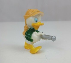 Vintage 1991 Disney Kellogg&#39;s Duck Tales Louie Hunting 2&quot; Vinyl Figure Rare - $4.94