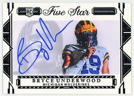 Authenticity Guarantee

BRYCE UNDERWOOD Michigan Wolverines Five Star Rookie ... - €235,31 EUR