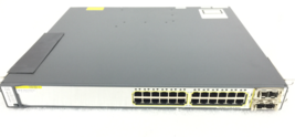 CISCO WS-C3750E-24TD-S 24-Port Gigabit Layer 3 Switch - $56.09