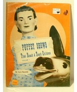 Puppet Shows That Reach &amp; Teach Children by Joyce Reynolds Volume 1 Vintage - £11.66 GBP