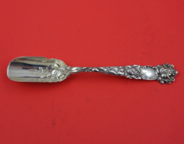 Bridal Rose by Alvin Sterling Silver Cheese Scoop w/Flower in Bowl Orig 7 1/2&quot; - £226.07 GBP