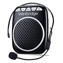 Winbridge Portable Voice Amplifier With Headset Microphone Personal Spea... - $64.99