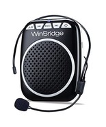 Winbridge Portable Voice Amplifier With Headset Microphone Personal Spea... - £50.89 GBP