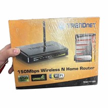 TRENDnet TEW-651BR 150 Mbps 4-Port Wireless N Router  - £14.01 GBP