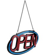 OPEN Sign Oval LED For Business Window 10 Flashing &amp; Scrolling Modes 20&quot;... - $141.88 CAD