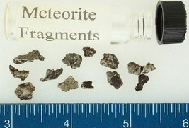 Collector Nantan Meteorites In Display Container 13 Specimens 6.2 G - £5.59 GBP