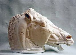 Horse of Selene head sculpture Athens Acropolis Parthenon Replica Reproduction - £1,173.38 GBP