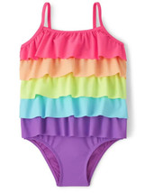 Nwt Gymboree Girls Popsicle Party Tiered Swimsuit 2T 3T 4T 5T New - £15.97 GBP