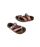 Birkenstock Papillio Womens Tabora Flat Sandals Pink Floral Size US 7 EU... - $505.35 MXN
