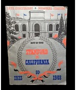 California vs Stanford  Annual Official Football Program November 20th 1948 - $68.21 CAD
