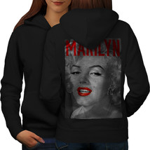 Marilyn Retro Monroe Sweatshirt Hoody Urban Beach Women Hoodie Back - £17.37 GBP