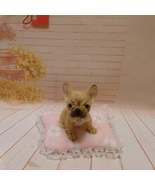 Needle felted Bulldog . Needle felting . Bulldog . Holiday Gift - $99.00