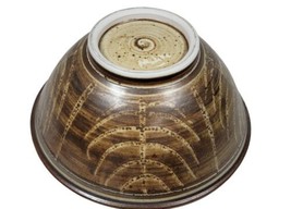 VTG Louis Mideke 9&quot; Leaf Bowl Jewish Menorah Candle Tree Studio Pottery ... - £365.38 GBP