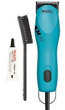 Wahl Pro KM10 Blue 2-Speed Ultimate Clipper KIT&amp;10 Blade Set Km*Pet Dog Grooming - £239.79 GBP