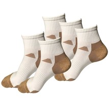 5 Pair Womens Mid Cut Ankle Quarter Athletic Casual Sport Cotton Socks S... - $12.99