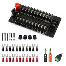 20 Amp 1 X 11 Position Power Distribution Board 2 X 11 Outputs For Dc Ac Pcb015. - £32.79 GBP