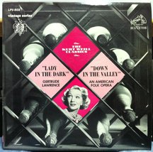 Kurt Weill Classics Lady In The Dark &amp; Down In The Valley Vinyl Record [Vinyl] K - £11.52 GBP
