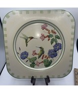 Lenox Summer Greetings Square Tray Hummingbirds 13.5 x 13.5” Platter - $32.18