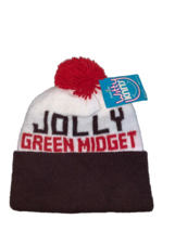 Wacky Packages Jolly Green Midget Winter Hat Witty Knits New Parody - £31.13 GBP