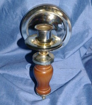 Home Interiors &amp; Gifts Wood and Goldtone Sconce Homco - $6.00