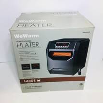 WeWarm Quartz Space Heater 1500W with Thermostat &amp; Remote Control - £39.04 GBP
