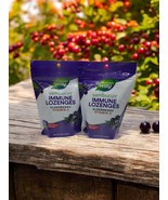 Nature&#39;s Way Immune 24 Lozenges Elderberry Vit.C Wild Cherry Exp 07/26 *... - $17.81