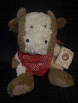 Boyds Plush cow  -  CARAMEL MOOCCHIATO - 10&quot; cow bull plush - $146.70 MXN