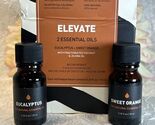 Elevate 2 Essential Oils Eucalyptus &amp; Sweet Orange 0.33 oz/10ml Ea NIB F... - $10.96 CAD