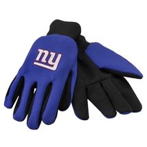 NFL Sport Utility Work Garden Gloves New York NY Giants Blue Adult Football - £8.24 GBP