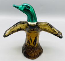 Vintage Avon  Mallard In Flight Wild Country Aftershave Glass Bottle 3/4... - $5.73
