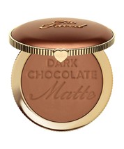 Too Faced Chocolate Soleil Matte Bronzer Dark Chocolate brand new free shipping - $23.26