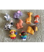 9 Little People Baby Toys Elephant Lion Bunny Zebra Painter - $16.82 CAD
